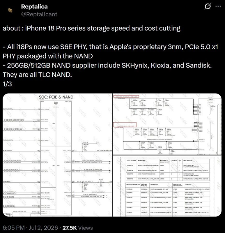 成本暴涨近2000元!iPhone 18 Pro Max涨价已成定局,大容量版本涨幅超千元 成本暴涨近2000元!iPhone 18 Pro Max涨价已成定局,大容量版本涨幅超千元